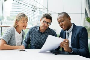 broker and clients